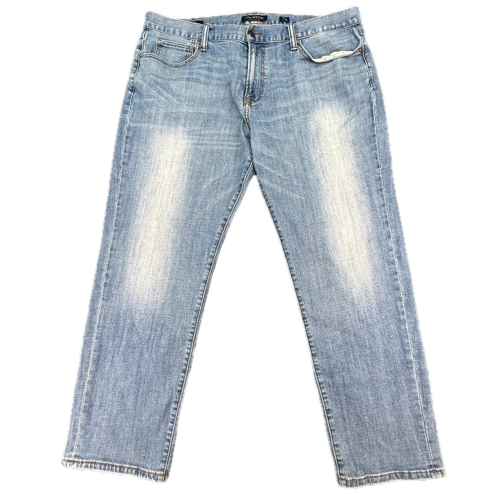 Lucky Brand Jeans Mens 40/30 Blue 221 Straight Leg Light Wash Stretch Denim